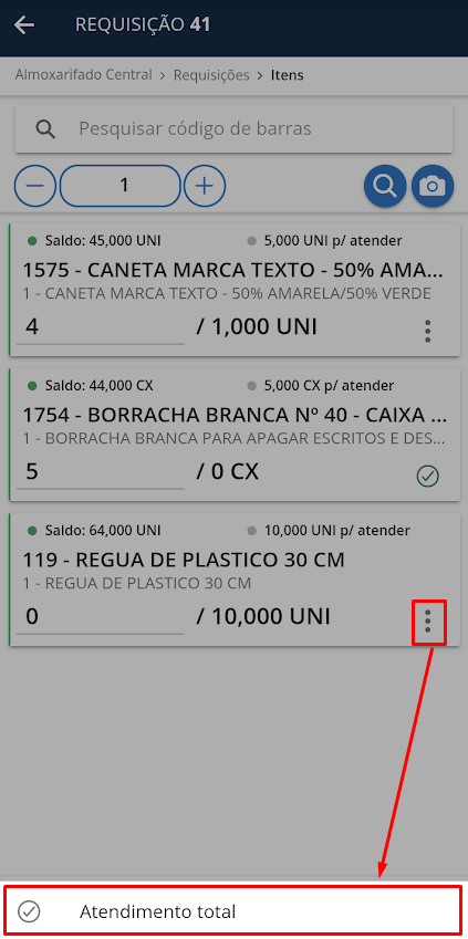 executando