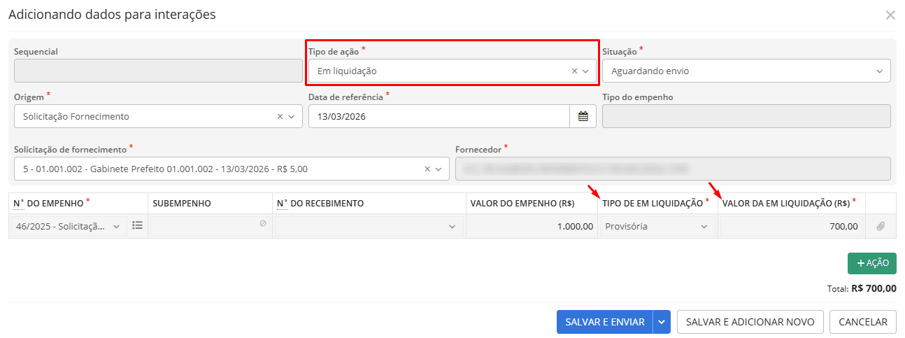executando