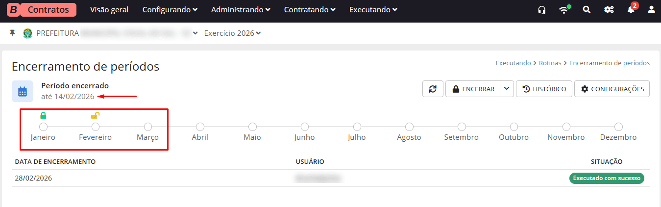 executando