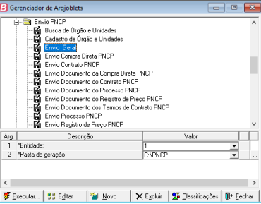 executando