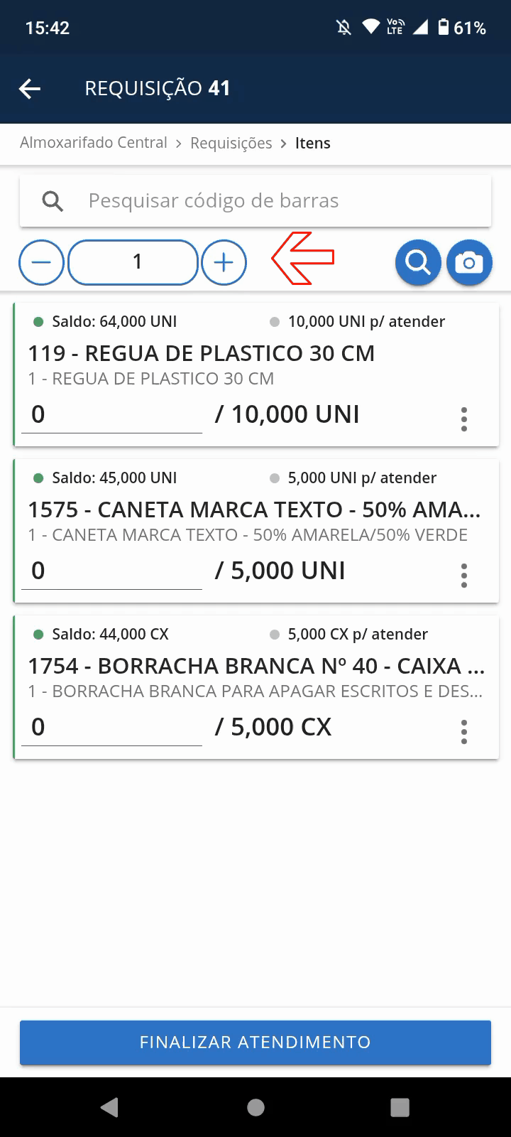 executando