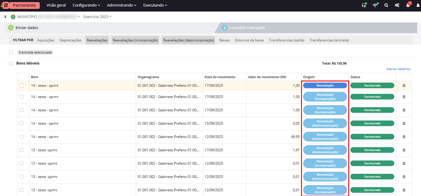 executando