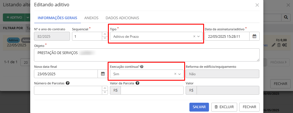executando