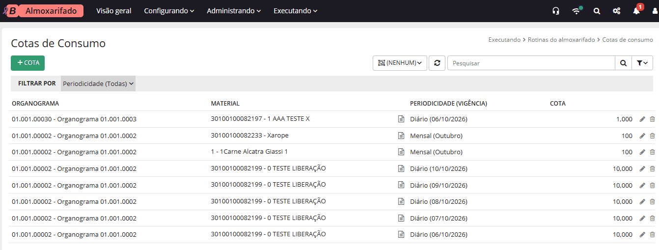 executando