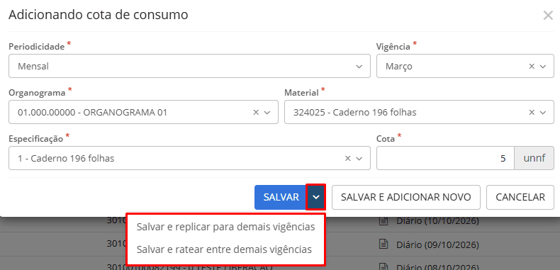 executando