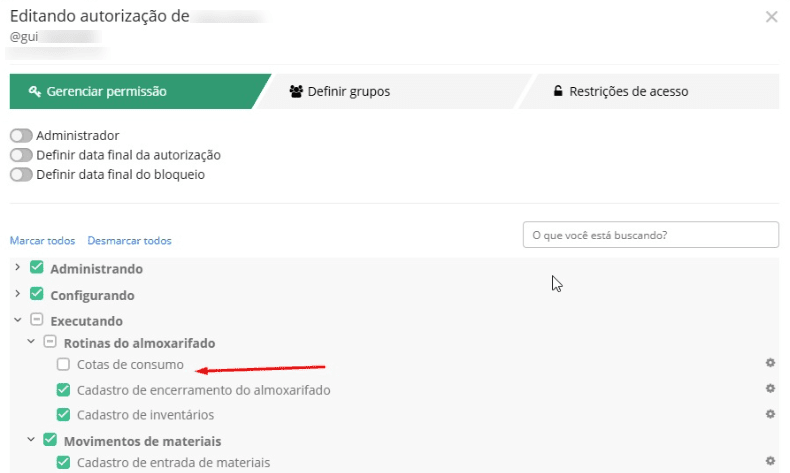 executando