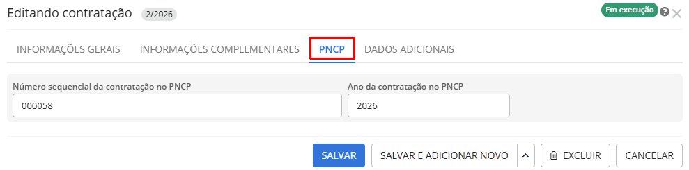 executando