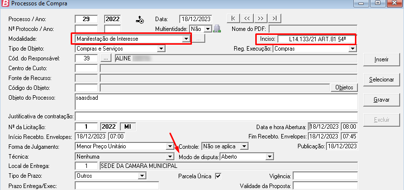 executando