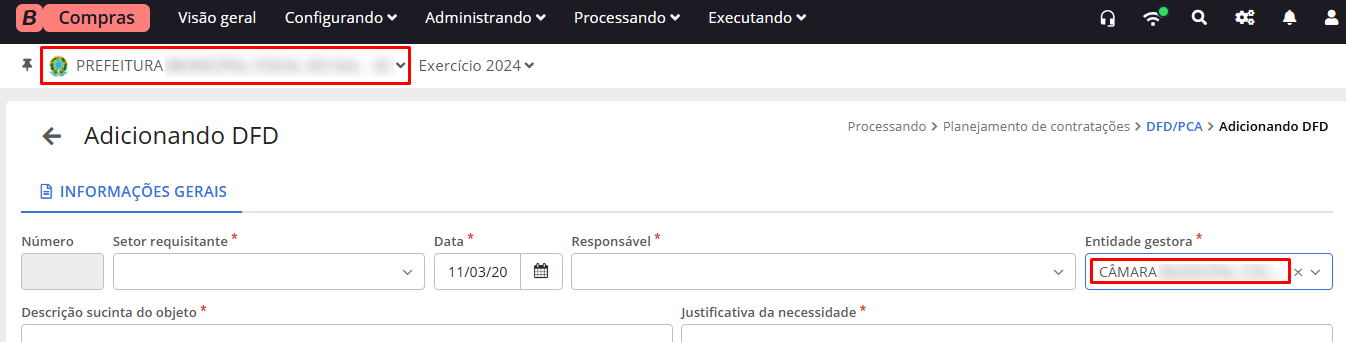 executando
