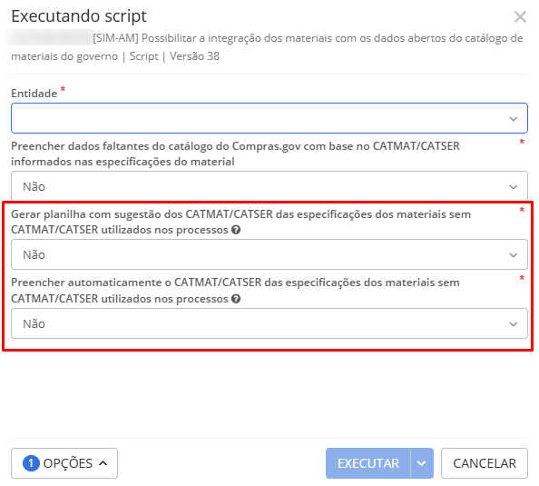 executando