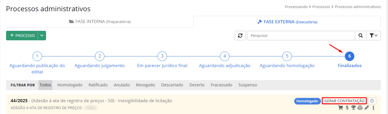 executando