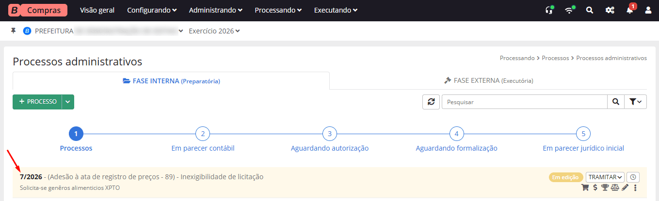 executando