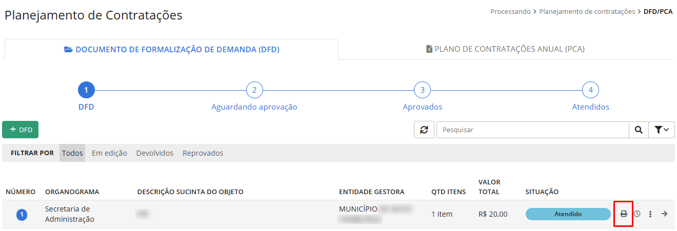 executando