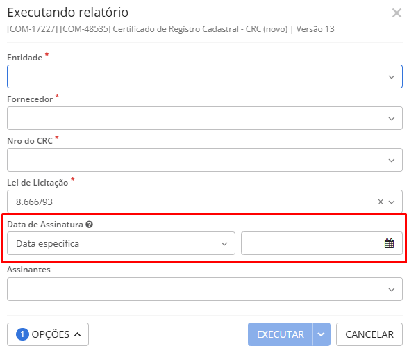 executando