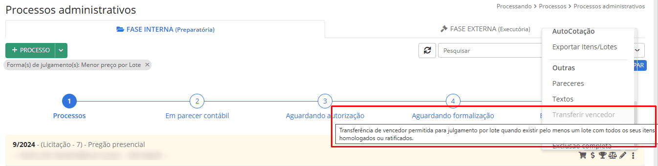 executando