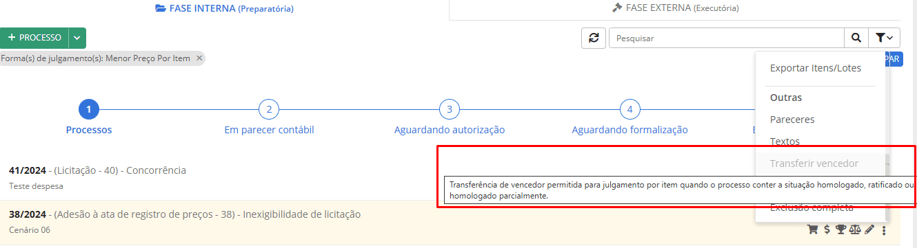 executando