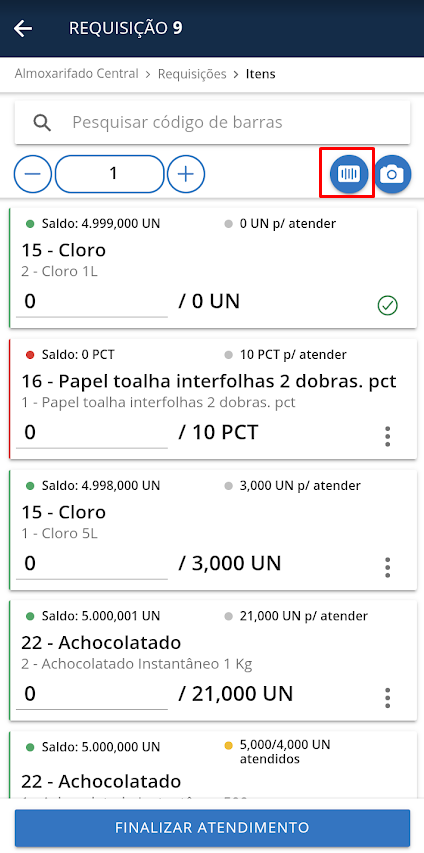 executando