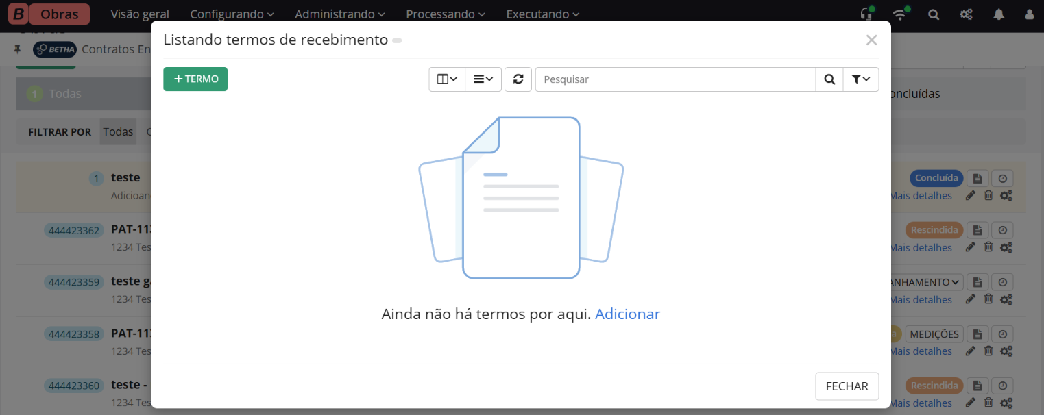 executando